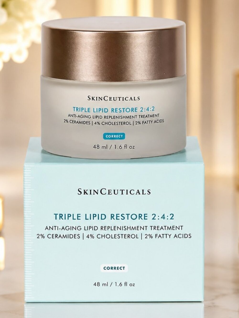 SkinCeuticals Triple Lipid Restore 2:4:2 Anti-Aging Cream 1.6 oz  Sealed